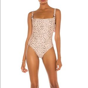 NWT Revel Rey Hunter Cheetah One-Piece Swimsuit M